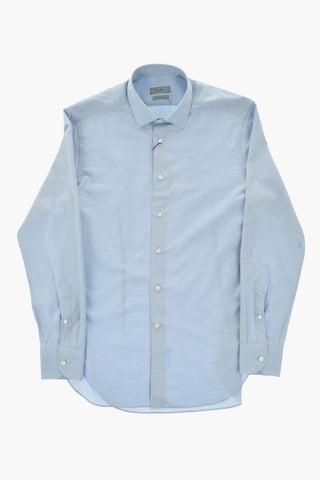 Cotton Shirt with Italian Collar