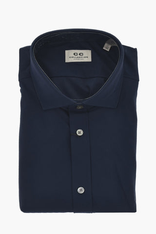 CC COLLECTION Camicia In Nylon a Tinta Unita