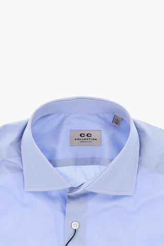 CC COLLECTION Cotton Poplin Shirt With French Collar