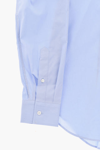 CC COLLECTION Cotton Poplin Shirt With French Collar