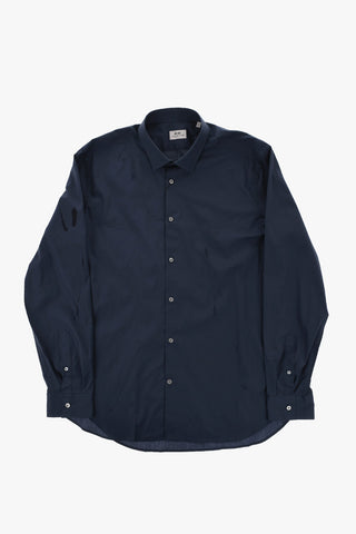 CC COLLECTION Camicia in Cotone Stretch a Tinta Unita