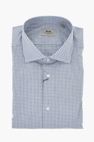 CC COLLECTION Hemd aus reiner Baumwolle mit Gingham-Muster
