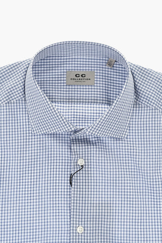 CC COLLECTION Hemd aus reiner Baumwolle mit Gingham-Muster