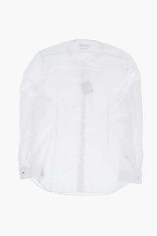 CODE Camicia Slim Fit in Tinta Unita con Gemelli