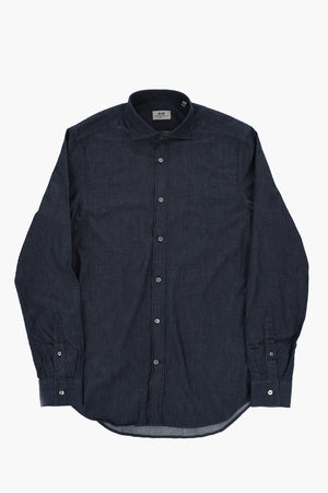 CC COLLECTION Lightweight Cotton Shirt with French Collar
