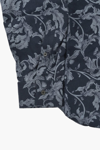 CODE Silk Slim-Fit Patterned Shirt