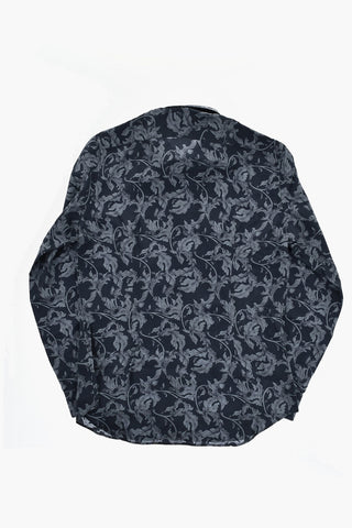 CODE Silk Slim-Fit Patterned Shirt