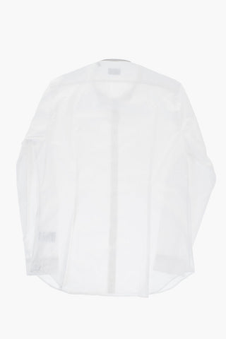CC COLLECTION Einfarbiges Hemd aus Baumwollpopeline