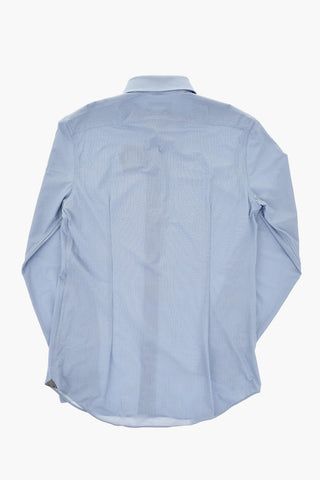 Stretch Fabric Shirt with Micro Pattern