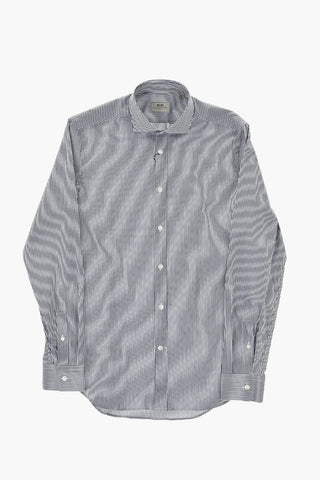 CC COLLECTION Awning 무늬 포플린 셔츠