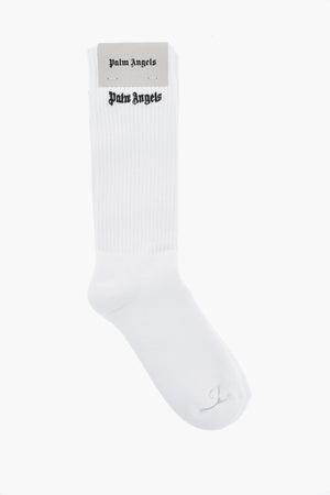 Embroidered Socks CLASSIC LOGO WHITE BLAC