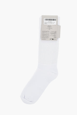 Embroidered Socks CLASSIC LOGO WHITE BLAC