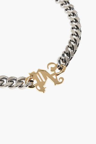 Maxi-Ketten-Collier mit Monogramm