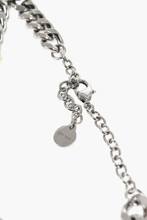 Maxi Chain Necklace with Monogram