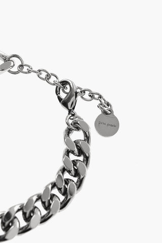 Kettenarmband mit kontrastierendem Monogramm