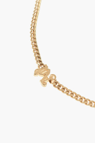 Collana a Catena in Ottone con Monogram