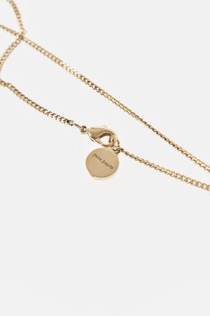 Brass Chain Necklace With Pendant