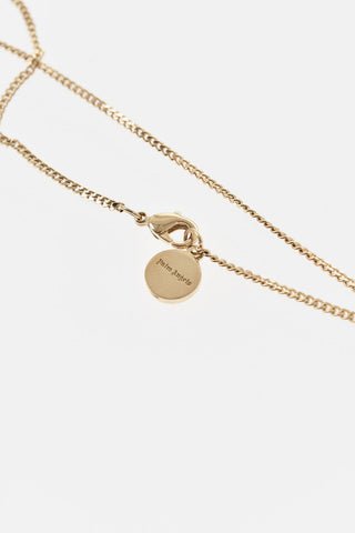 Collana a Catena in Ottone con Pendente