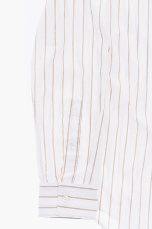 CC COLLECTION Striped Shirt with French Collar