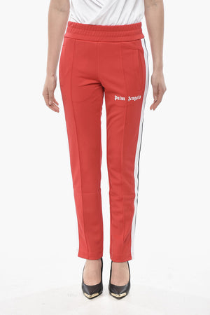 Joggers in Tessuto Tecnico con Banda Laterale a Contrasto