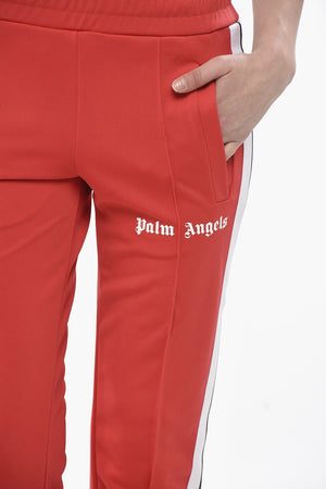 Joggers in Tessuto Tecnico con Banda Laterale a Contrasto