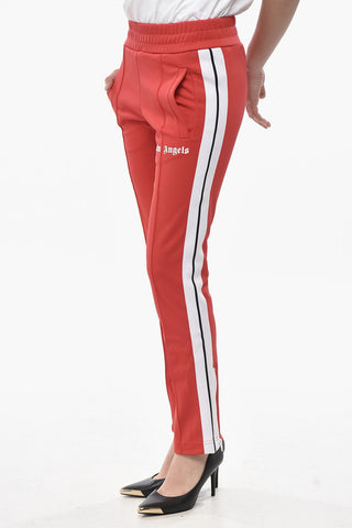 Jogginghose aus Funktionsstoff mit kontrastierendem Seitenstreifen