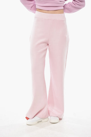 DISNEY X GIVENCHY Pantaloni Palazzo in Maglia con Ricamo