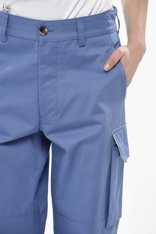 Cargo-Hose Aus Bio-Baumwolle Mit Kordelzug Am Knöchel