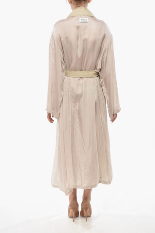 MM0 Mesh Trench with Gabardine Details