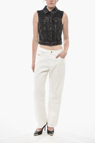 LIBRARY Ärmellose Jeansjacke DE-SLIMMY-SM
