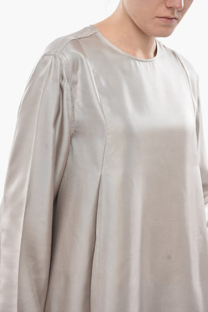 Blusa ADALYN in Seta a Maniche Lunghe