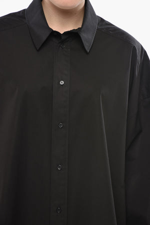 Camicia Oversize Fit in Cotone Leggero