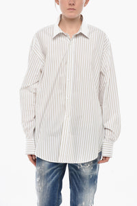 Camicia Casual In Cotone a Righe Awning