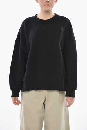 Crewneck Sweatshirt CLASSIC LOGO in Brushed Cotton