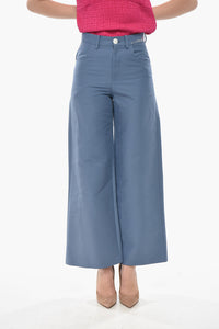 Mom-Fit-Hose mit 5 Taschen aus Baumwolle