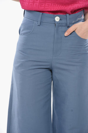 Mom-Fit-Hose mit 5 Taschen aus Baumwolle