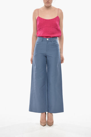Mom-Fit-Hose mit 5 Taschen aus Baumwolle