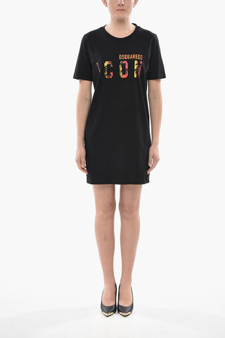 Tee Dress ICON SUNSET a Maniche Corte