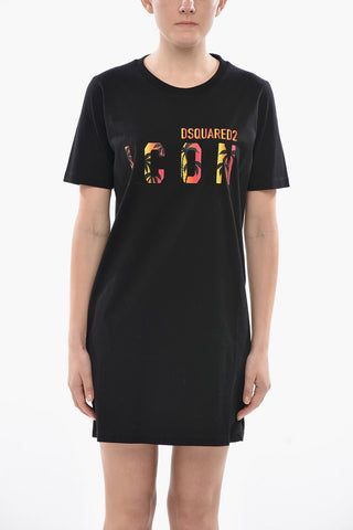 Tee Dress ICON SUNSET a Maniche Corte
