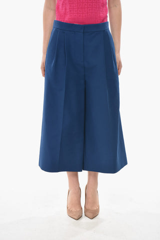 Gaucho-Hose aus Baumwolle mit Leistentaschen