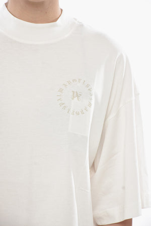 Loose Fit T-Shirt aus Baumwolle mit Monogramm-Print