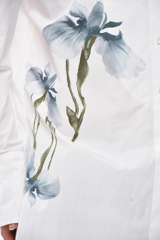 Popeline-Bluse ORCHID Mit Print