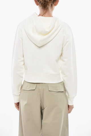 Brushed Cotton Hoodie COLLEGE PALM