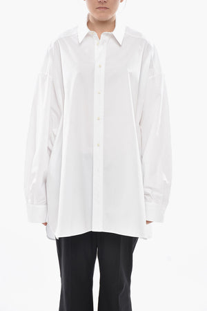 Camicia Oversize Fit in Cotone Leggero