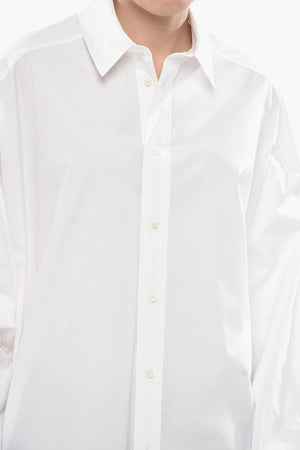 Camicia Oversize Fit in Cotone Leggero
