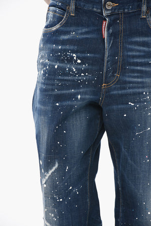 Stretch Patent-Effect Denim Jeans SAN DIEGO 24cm