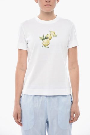 Cotton Slim-Fit T-Shirt LEMONS