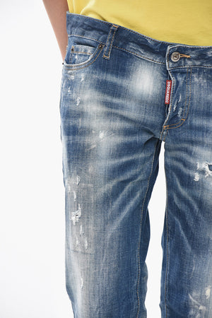 Stretch Denim Jeans JENNIFER Vintage Effect 16cm