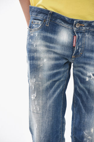 Stretch Denim Jeans JENNIFER Vintage Effect 16cm