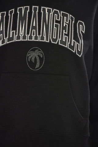 Felpa Hoodie COLLEGE PALM in Cotone Garzato